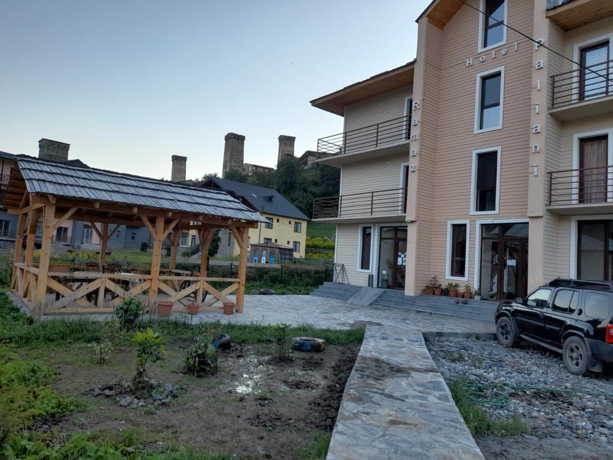 Hotel Ramaz Paliani Mestia Exteriör bild